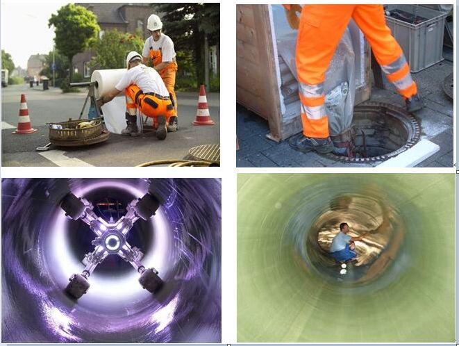 万江街道管道光固化修复